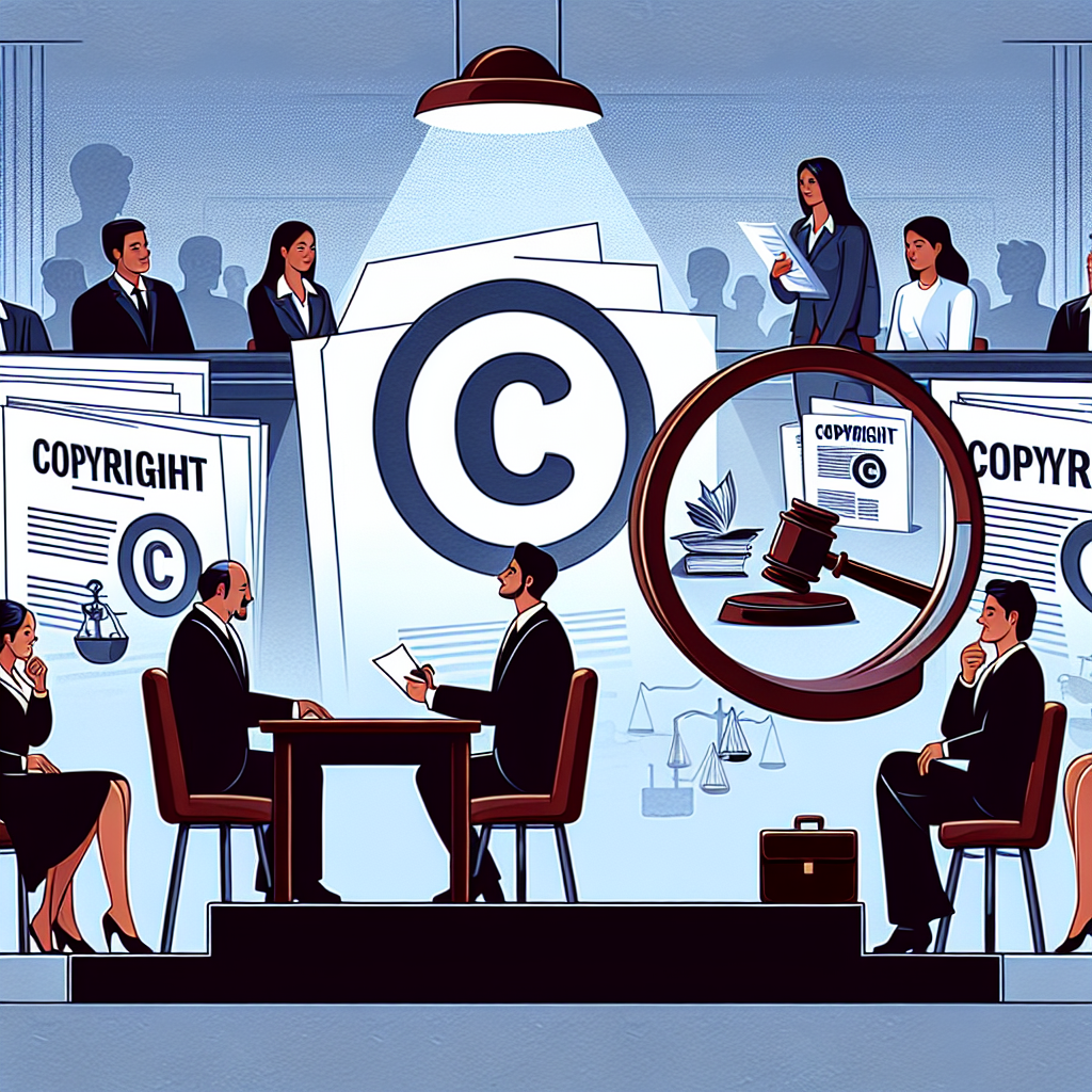 저작권소송 아닌 서류만으로도 충분하다?